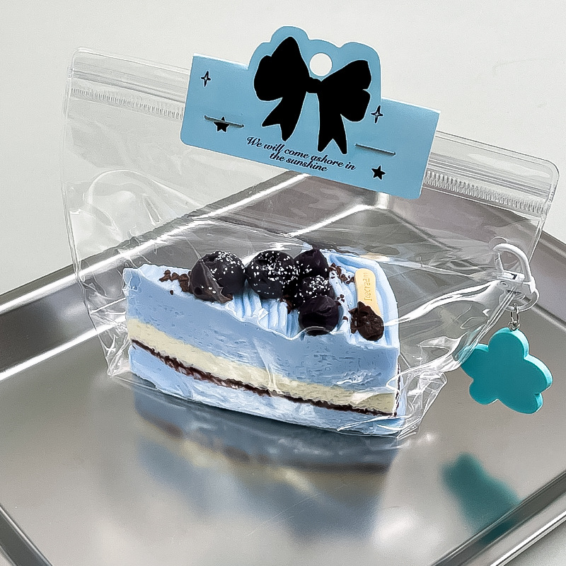 蓝莓巴斯克食品级硅胶捏捏乐解压减压玩具网红爆款