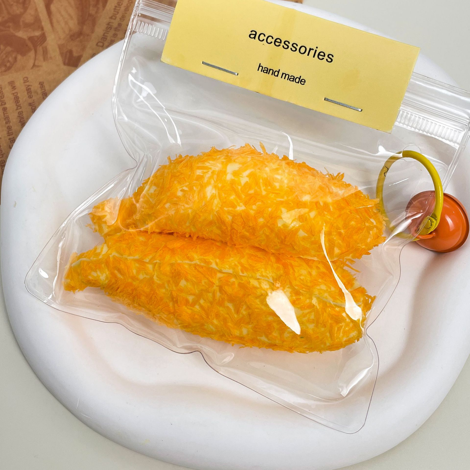 韩式炸鸡腿食品级硅胶捏捏乐解压减压玩具网红爆款 - 图片 2