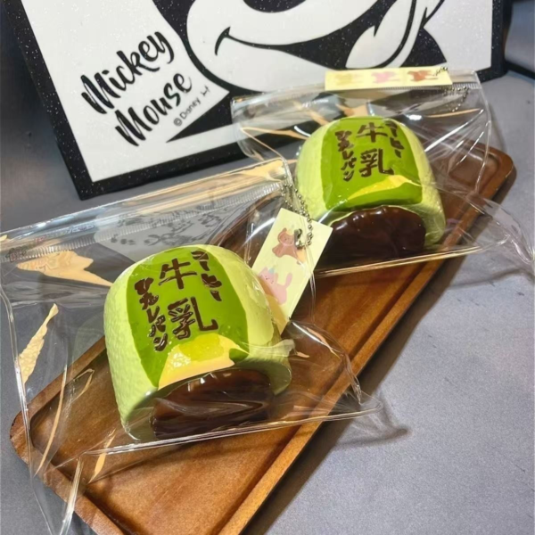 食品级硅胶牛乳面包硅胶捏捏乐玩具捏捏超厚感捏捏减压神器