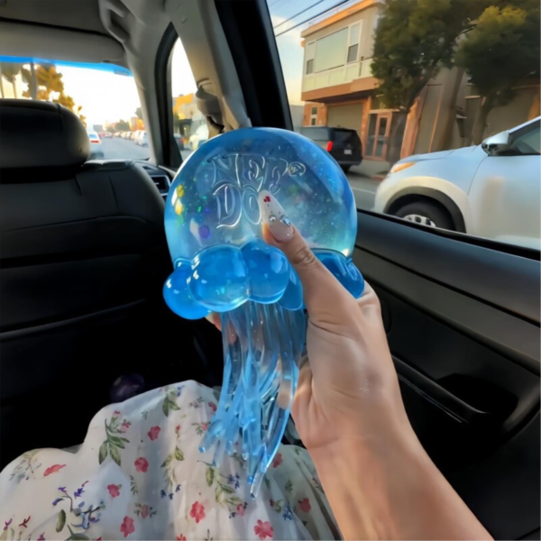 网红爆款水母解压玩具慢回弹超大号减压玩具麦芽糖水母捏捏乐 - 图片 2