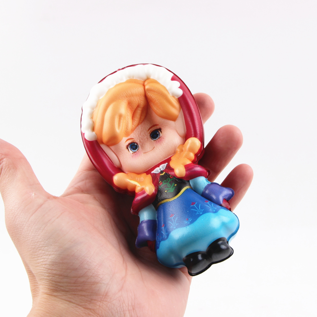 PU慢回弹冰雪奇缘公主玩具 squishy解压玩具捏捏乐现货