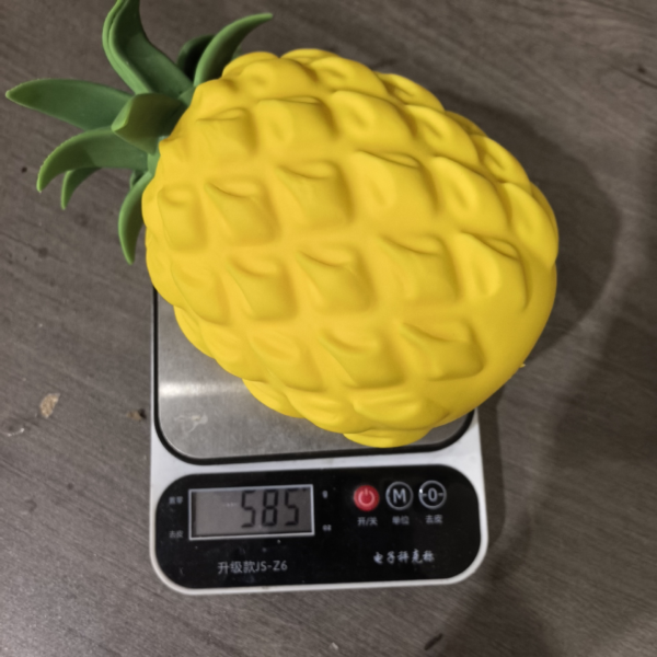 仿真大菠萝捏捏乐慢回弹解压玩具软胶发泄球创意减压水果玩具 - 图片 3