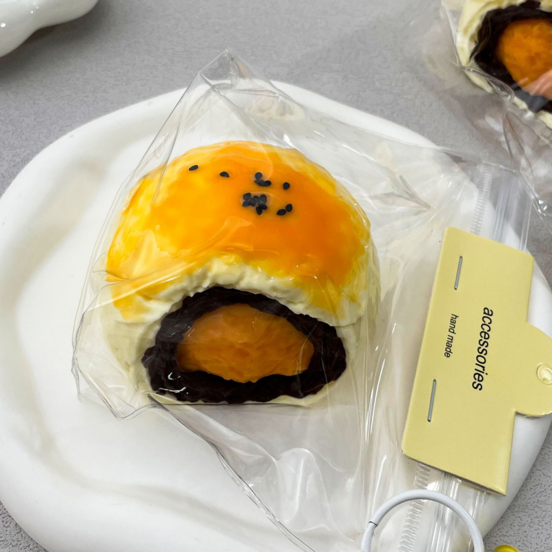 黄油红豆奶芙食品级硅胶捏捏乐减解压玩具爆款网红玩具
