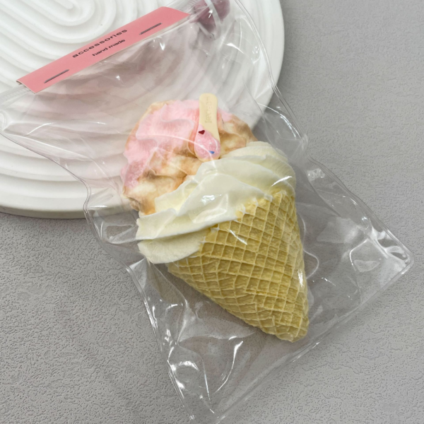 巧克力冰激凌食品级硅胶捏捏乐解压减压玩具网红