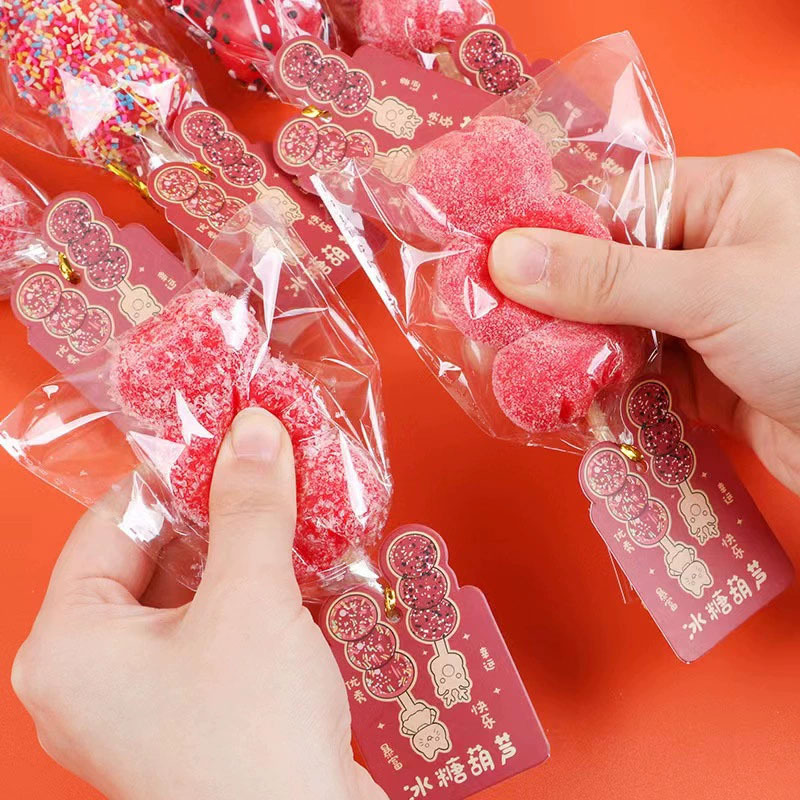 捏捏乐仿真冰糖葫芦高颜值儿童捏捏减压发泄食玩解压解压玩具礼物
