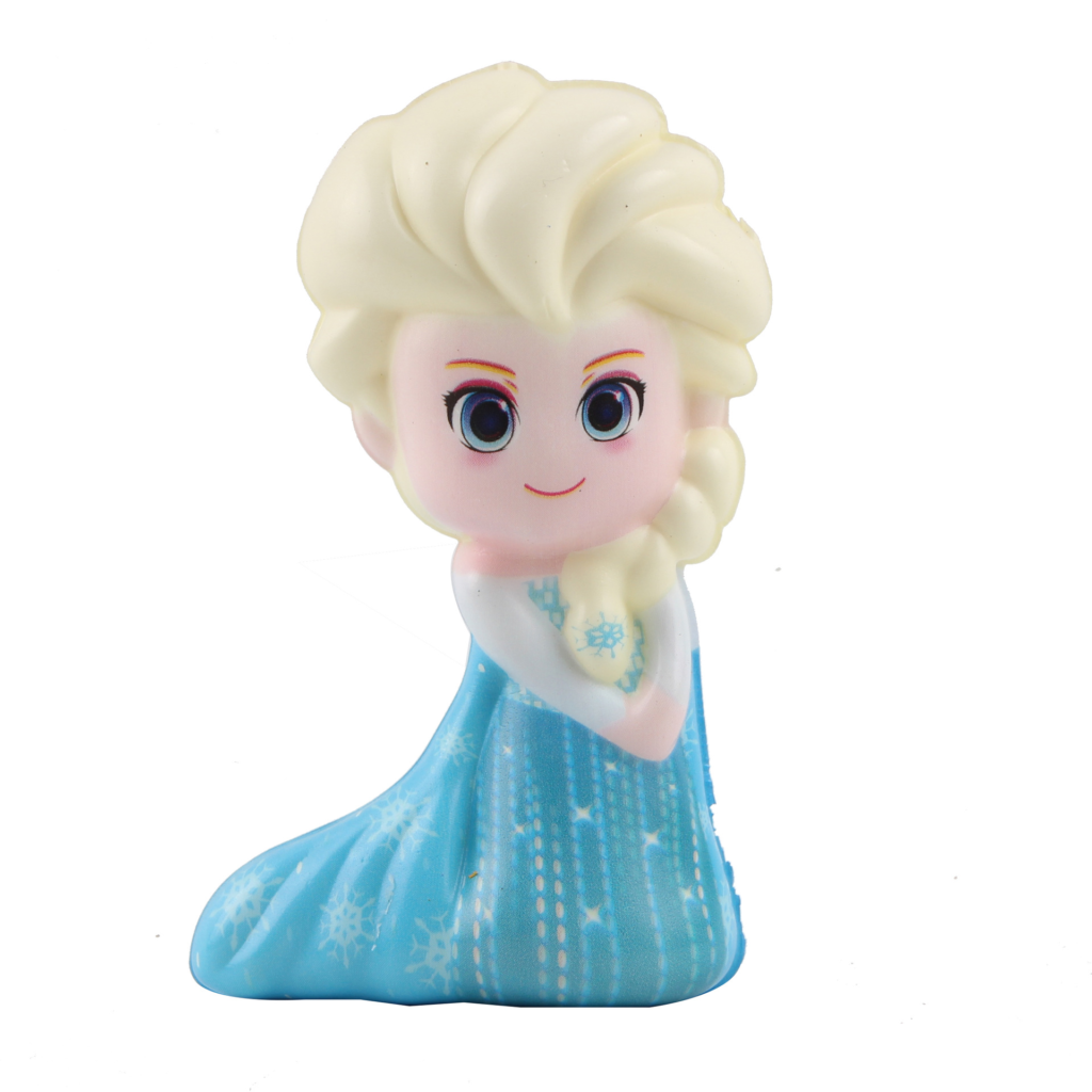 PU慢回弹冰雪奇缘公主玩具 squishy解压玩具捏捏乐现货