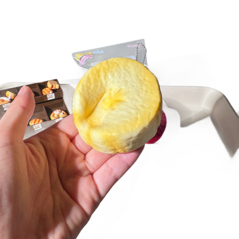木吉迷你香蕉酥捏捏乐解压玩具奶贝仿真食物食玩创意可爱squishy